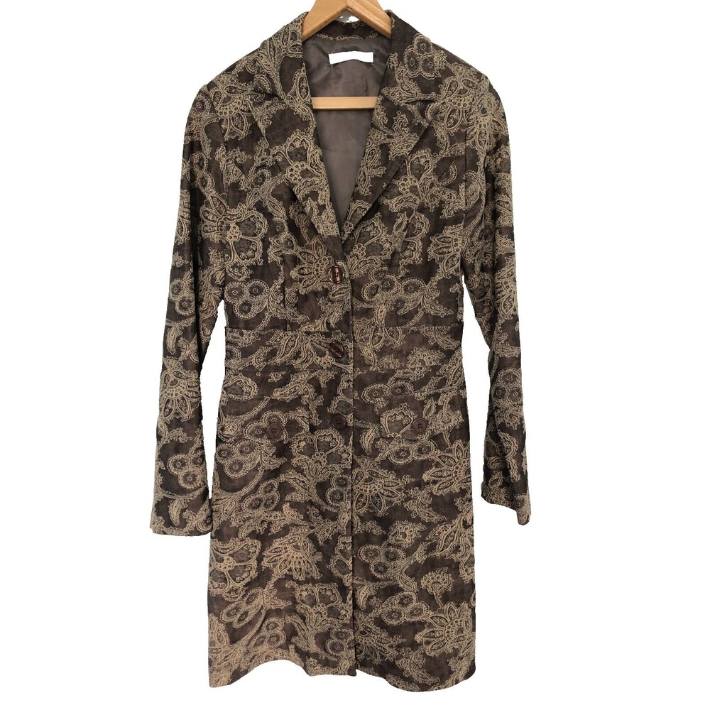 Charlotte Russe Brown and Tan Jean Jacket